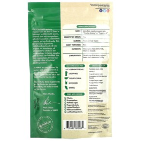 Thành phần vi chất của MRM Nutrition Raw Organic Maca Root Powder 8.5 oz (240 g) 609492800084