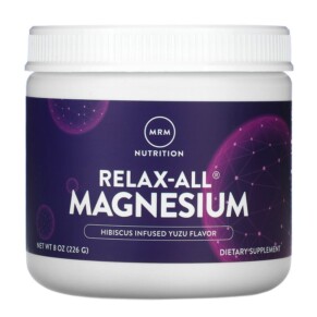 Thực phẩm chức năng MRM Nutrition Relax-All Magnesium Hibiscus Infused Yuzu 8 oz (226 g) 609492300522