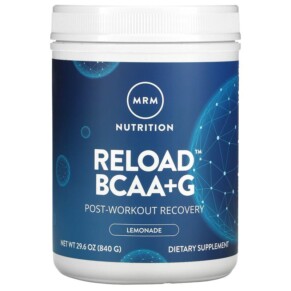 Thực phẩm chức năng MRM Nutrition Reload BCAA+G Post-Workout Recovery Lemonade 29.6 oz (840 g) 609492710376