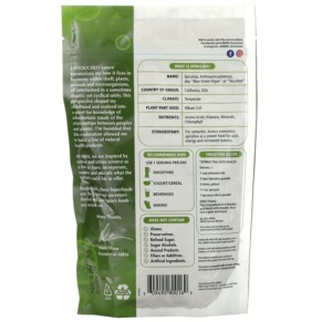 Thành phần vi chất của MRM Nutrition Spirulina Powder 8.5 oz (240 g) 609492800169