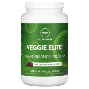 Thực phẩm chức năng MRM Nutrition Veggie Elite Performance Protein Chocolate Mocha 2.45 lb (1.110 g) 609492722263