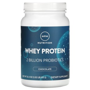 Thực phẩm chức năng MRM Nutrition Whey Protein Chocolate 2 Billion Probiotics 2.02 lbs (917 g) 609492720047