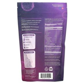 Thành phần vi chất của MRM Nutrition Whole Food Organic Fiber with Enzymes and Prebiotics 9.03 oz (256 g) 609492310521