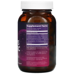 Thành phần vi chất của MRM Nutrition Women's Probiotic 60 Vegan Capsules 609492310484