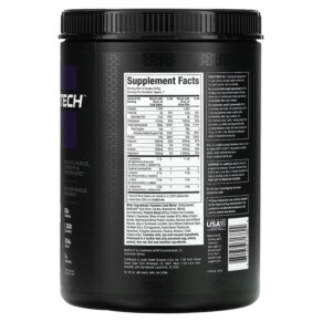 Thành phần vi chất của MuscleTech 100% Mass Gainer Vanilla Milkshake 5.15 lbs (2.33 kg) 631656713824
