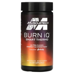 Thực phẩm chức năng MuscleTech Burn iQ Smart Thermo 100 Capsules 631656610581