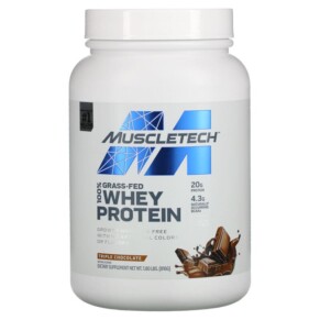 Thực phẩm chức năng MuscleTech Grass-Fed 100% Whey Protein Triple Chocolate 1.8 lbs (816 g) 631656715965