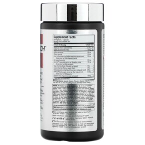 Thành phần vi chất của MuscleTech Hydroxycut Hardcore Super Elite 120 Rapid-Release Thermo Caps 631656610147