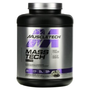 Thực phẩm chức năng MuscleTech Mass Tech Elite Cookies & Cream 6 lbs (2.72 kg) 631656716887