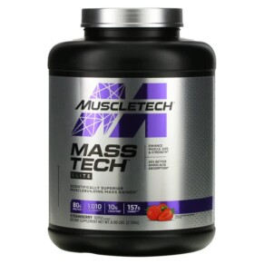 Thực phẩm chức năng MuscleTech Mass Tech Elite Strawberry 6 lbs (2.72 kg) 631656716900