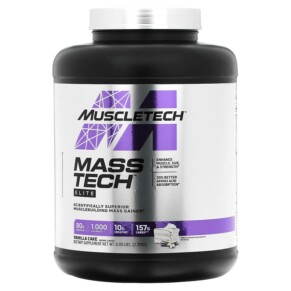 Thực phẩm chức năng MuscleTech Mass Tech Elite Vanilla Cake 6 lbs (2.72 kg) 631656716917