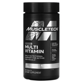 Thực phẩm chức năng MuscleTech Platinum Multi Vitamin 180 Tablets 631656610574