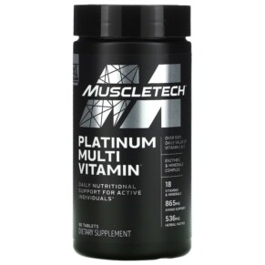 Thực phẩm chức năng MuscleTech Platinum Multi Vitamin 90 Tablets 631656610178
