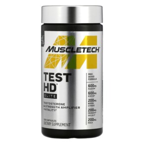 Thực phẩm chức năng MuscleTech Test HD Elite 120 Capsules 631656610130