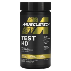Thực phẩm chức năng MuscleTech Test HD Powerful Testosterone Amplifier 90 Caplets 631656604092