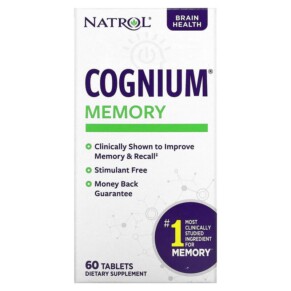 Thực phẩm chức năng Natrol Cognium Memory 60 Tablets 047469072308