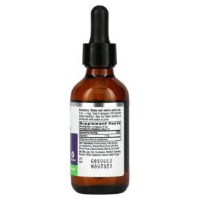 Thành phần vi chất của Natrol Liquid Melatonin Berry 1 mg 2 fl oz (60 ml) 047469074029