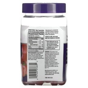 Thành phần vi chất của Natrol Melatonin Sleep Strawberry 5 mg 140 Gummies 047469076832