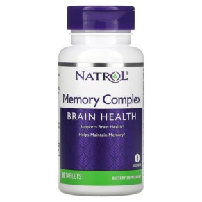 Thực phẩm chức năng Natrol Memory Complex Brain Health 60 Tablets 047469077976