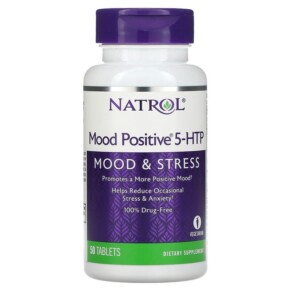 Thực phẩm chức năng Natrol Mood Positive 5-HTP 50 Tablets 047469052331