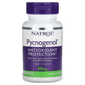 Thực phẩm chức năng Natrol Pycnogenol 50 mg 60 Capsules 047469005139