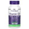 Thực phẩm chức năng Natrol Vitamin D3 Bone & Joint Health Maximum Strength 10.000 IU 60 Tablets 047469060145