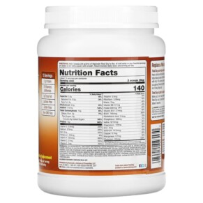 Thành phần vi chất của Naturade Total Soy Weight Loss Shake Chocolate 1.2 lb (540 g) 079911023170