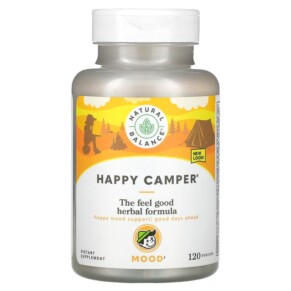 Thực phẩm chức năng Natural Balance Happy Camper Mood 120 Vegcaps 047868281202