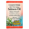 Natural Factors 100% Wild Alaskan Salmon Oil 1300 mg 90 Enteripure Softgels 4 Thực phẩm chức năng Natural Factors 100% Wild Alaskan Salmon Oil 1300 mg 90 Enteripure Softgels 068958022659