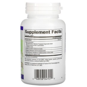 Thành phần vi chất của Natural Factors Anti-V Formula with Clinically Proven Echinamide 120 Softgels 068958047010