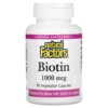 Thực phẩm chức năng Natural Factors Biotin 1.000 mcg 90 Vegetarian Capsules 068958012612