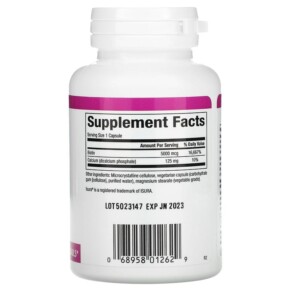 Thành phần vi chất của Natural Factors Biotin 5.000 mcg 60 Vegetarian Capsules 068958012629