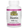 Natural Factors Biotin 5.000 mcg 60 Vegetarian Capsules 5 Thực phẩm chức năng Natural Factors Biotin 5.000 mcg 60 Vegetarian Capsules 068958012629