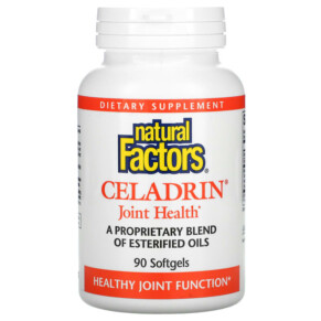 Thực phẩm chức năng Natural Factors Celadrin Joint Health 90 Softgels 068958026817