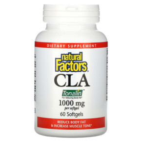 Thực phẩm chức năng Natural Factors CLA 1.000 mg 60 Softgels 068958020457