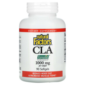 Thực phẩm chức năng Natural Factors CLA 1.000 mg 90 Softgels 068958020464