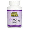 Thực phẩm chức năng Natural Factors Clear Base Vitamin E 268 mg (400 IU) 60 Softgels 068958014432