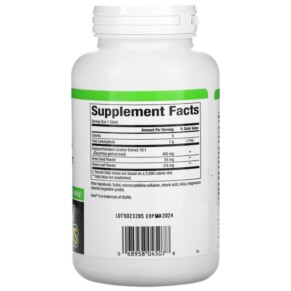 Thành phần vi chất của Natural Factors DGL Deglycyrrhizinated Licorice Root Extract 180 Chewable Tablets 068958045078