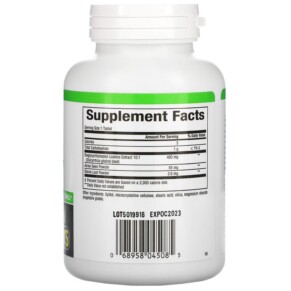 Thành phần vi chất của Natural Factors DGL Deglycyrrhizinated Licorice Root Extract 90 Chewable Tablets 068958045085