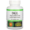 Natural Factors DGL Deglycyrrhizinated Licorice Root Extract 90 Chewable Tablets 4 Thực phẩm chức năng Natural Factors DGL Deglycyrrhizinated Licorice Root Extract 90 Chewable Tablets 068958045085