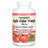Thực phẩm chức năng Natural Factors Fermented Apple Cider Vinegar 500 mg 360 Easy-to -Swallow Capsules 068958020549