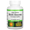 Thực phẩm chức năng Natural Factors High Potency Multi Enzyme 120 Vegetarian Capsules 068958017464