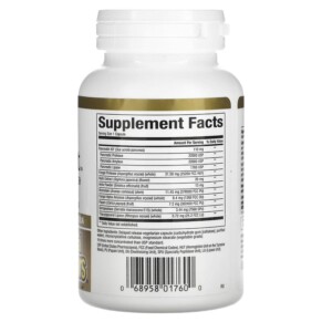 Thành phần vi chất của Natural Factors Keto Paleo MacroGest 60 Delayed Release Capsules 068958017600