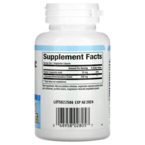 Thành phần vi chất của Natural Factors L-Carnosine 500 mg 60 Vegetarian Capsules 068958028057