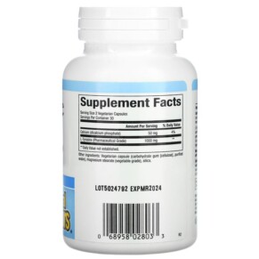 Natural Factors L-Tyrosine 500 mg 60 Vegetarian Capsules 3 Thành phần vi chất của Natural Factors L-Tyrosine 500 mg 60 Vegetarian Capsules 068958028033