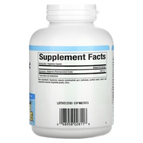 Thành phần vi chất của Natural Factors Micronized L-Glutamine 1.000 mg 180 Vegetarian Capsules 068958028118
