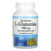 Thực phẩm chức năng Natural Factors Micronized L-Glutamine 500 mg 90 Vegetarian Capsules 068958028200