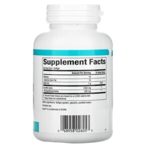 Thành phần vi chất của Natural Factors Phosphatidyl Choline (PC) 420 mg 90 Softgels 068958026053
