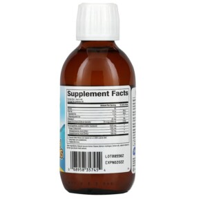Thành phần vi chất của Natural Factors SeaRich Omega-3 with Vitamin D3 Delicious Lemon Meringue 6.76 fl oz (200 ml) 068958357454