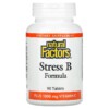 Thực phẩm chức năng Natural Factors Stress B Formula Plus 1.000 mg Vitamin C 90 Tablets 068958011318